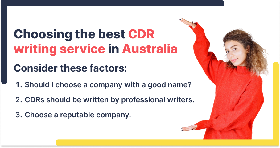 CDR writing service,CDR writing service in Australia,