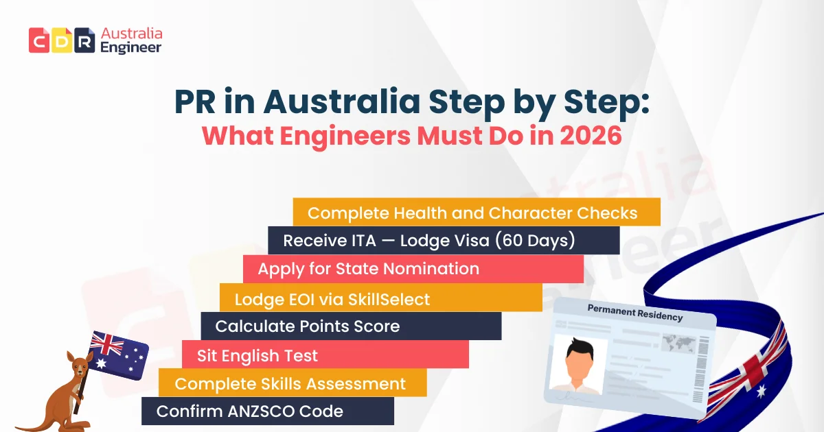 PR in Australia step by step process for engineers 2026