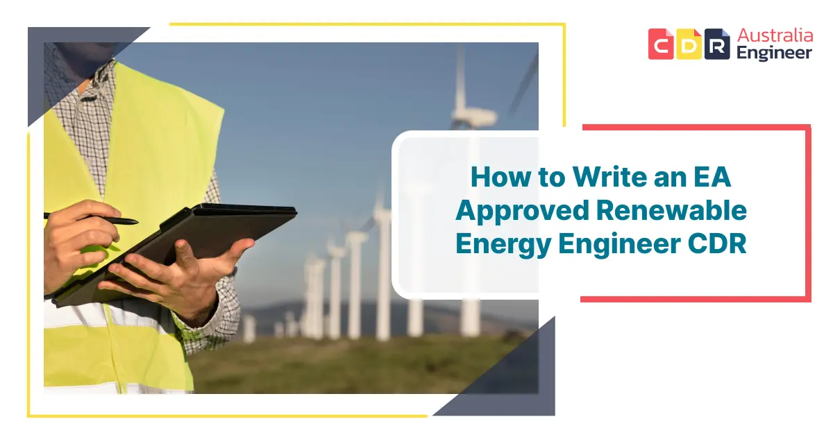 Renewable Energy Engineer CDR