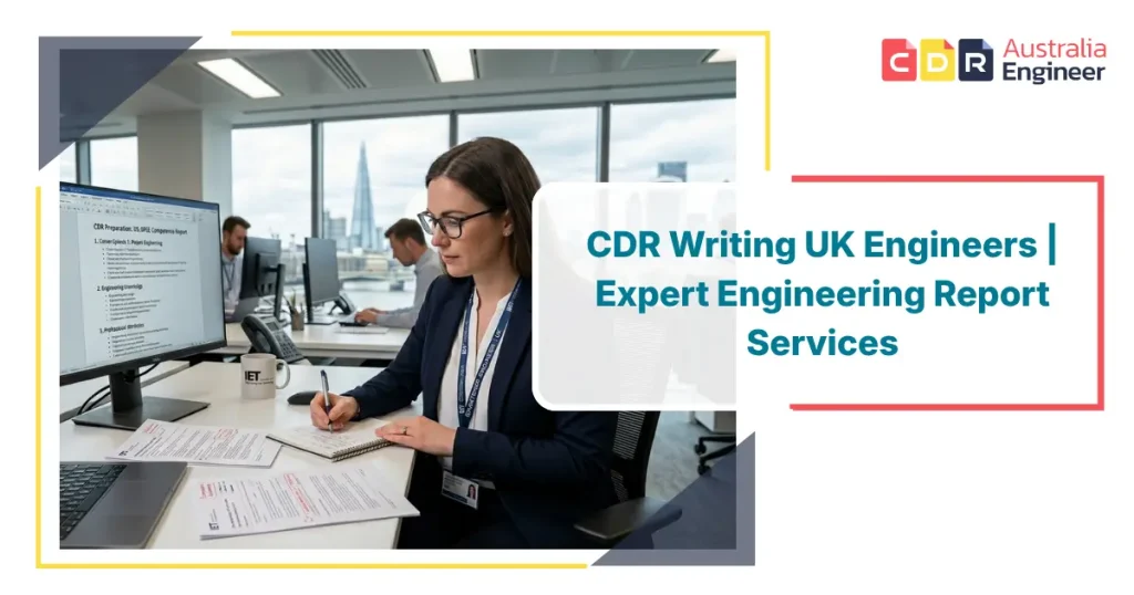 Professional engineer CDR writing uk engineers for UK engineering assessment