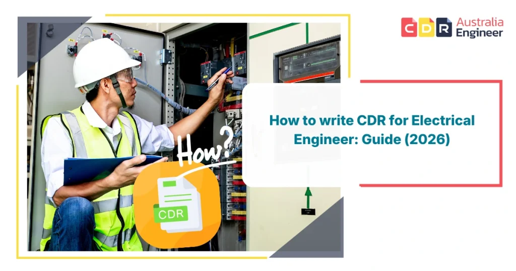 CDR for Electrical Engineer guide showing career episode structure for Engineers Australia 2026