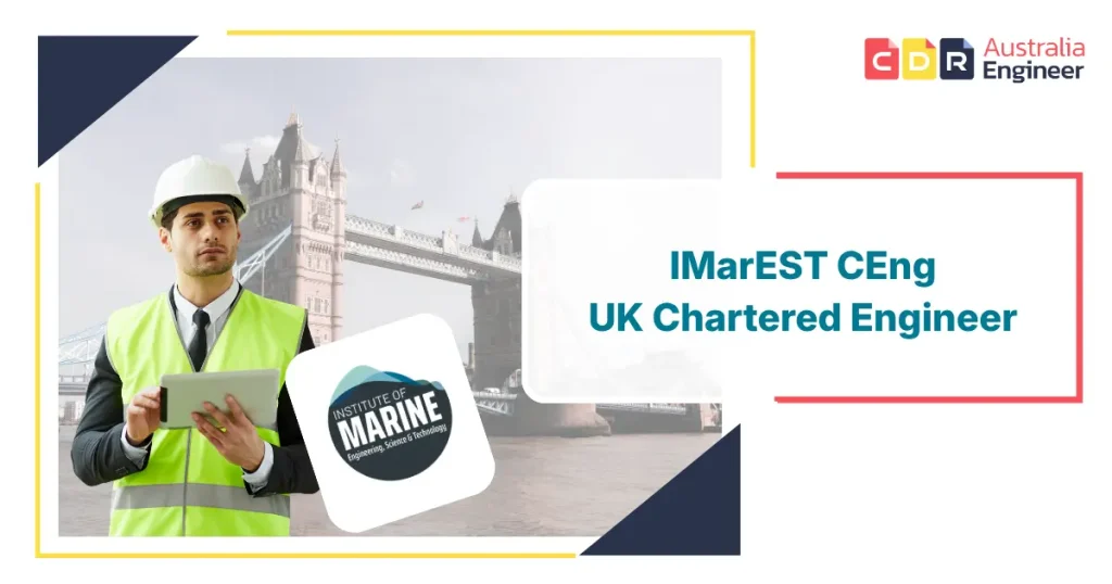 IMarEST CEng UK Chartered Engineer competency report writing service for marine and offshore engineers