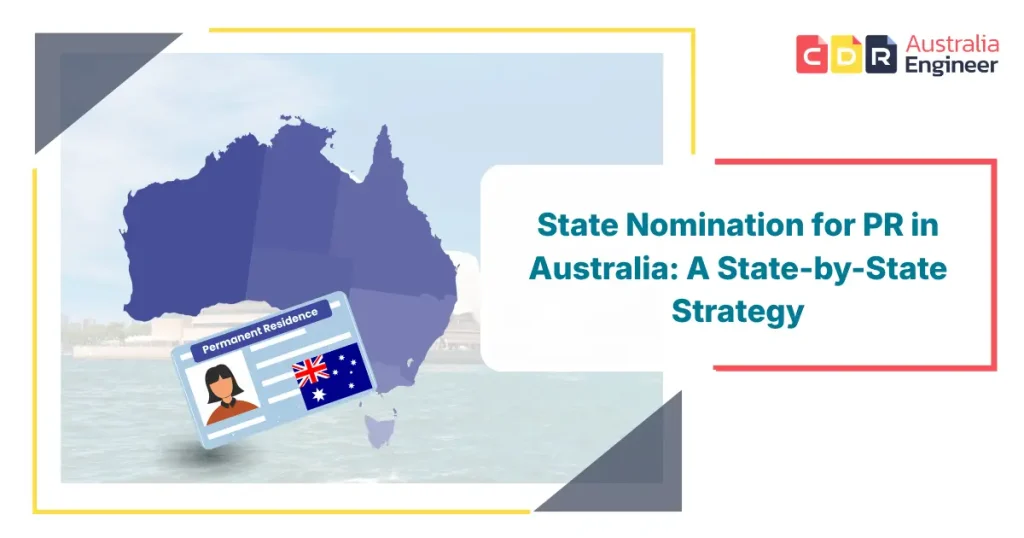 State nomination for PR in Australia 2026 showing state-by-state migration strategy for skilled workers